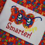 100 Days Smarter Applique Design