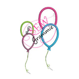 Just Balloons Applique Add on Design