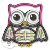 Halloween Owls Applique Design Set