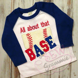 All About Base BLOCK Lettering Applique Set