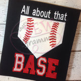 All About Base BLOCK Lettering Applique Set