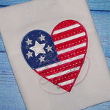 American Love TWO Applique Design