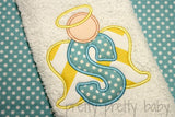 Angel Alpha Applique Set A-Z