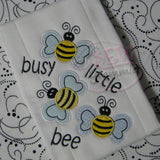 Bumble Bee Applique Design