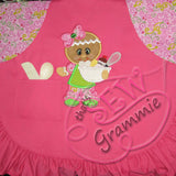 Baking Ginger w Supplies Applique Design
