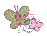 Build-A-Raggy Applique Design set TWO : Butterfly