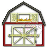 Barn Applique Design