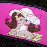 Beach Baby Luna Applique Design