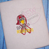 Bald is Bodacious Cancer Awareness Applique