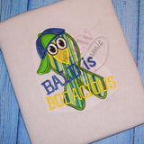 Bald is Bodacious Cancer Awareness Applique