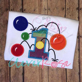 Bouncy Balls Applique Complete Set 1-6