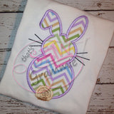 Bunny Front & Back Applique Design