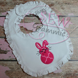 Bunny Front & Back Applique Design