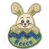 Bunny Boy w Easter Egg Applique Design
