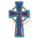 Celtic Cross Applique Design