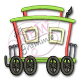 Choo Choo Train Applique Design Full Set