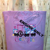 Choo Choo Train Engine Applique Design