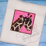 Cool Giraffe Applique Design