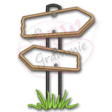 Cross Roads TWO Applique Design