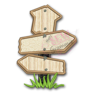 Cross Roads THREE Applique Design
