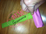 In the Hoop 8 Crayon Snap Roll Embroidery Design