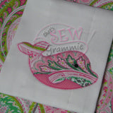 Baby Dolphin Applique Design