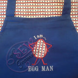 Egg Man Applique Design