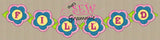 In the Hoop Monogram Flower A-Z Feltie or applique SET