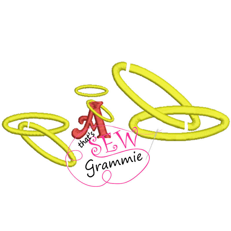 Halo Embellishment Embroidery Design