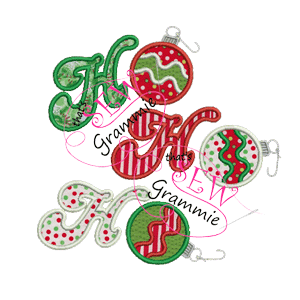 HoHoHo! Applique Design