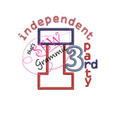Independent 3rd Party Applique Design