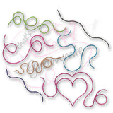 Just Bug Trails Embroidery Embellishment Design