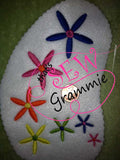 Just Flower Embellishment Embroidery Designs