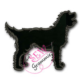 Labradoodle Silhouette Applique Design