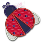 Lady Bug Applique Design