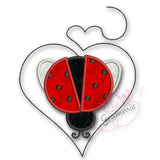 Lady Bug Applique Design