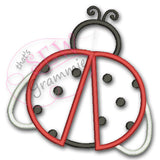 Lady Bug Applique Design