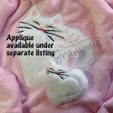 In the Hoop Kitty Heart Cuddler ITH
