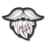 In the Hoop LolliProppie Goatee for Lollipops Applique Patch