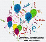 Party Streamer Embroidery Embellishment Set