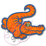 Alligator Gator Boy - Rougaru Applique Design