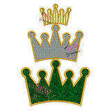 Simple Crown Applique Design only $1