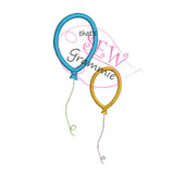 Just Balloons Applique Add on Design