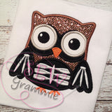 Halloween Owls Applique Design Set