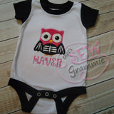 Halloween Owls Applique Design Set