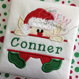 Split Elf Applique Design