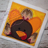 Turkey Box Applique Design