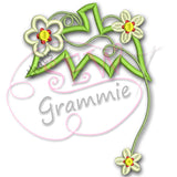 Strawberry Monogram Topper Applique Design