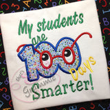 My Students 100 Days Smarter Applique Design