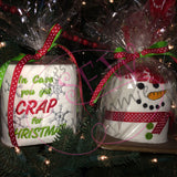 In Case Crap for Xmas TP Embroidery Design